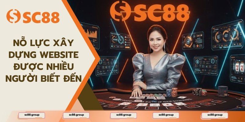 Nỗ lực xây dựng website được nhiều người biết đến